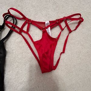 NEW Victoria’s Secret High Leg Cheeky Panties Culottes Sexy Size S NWOT